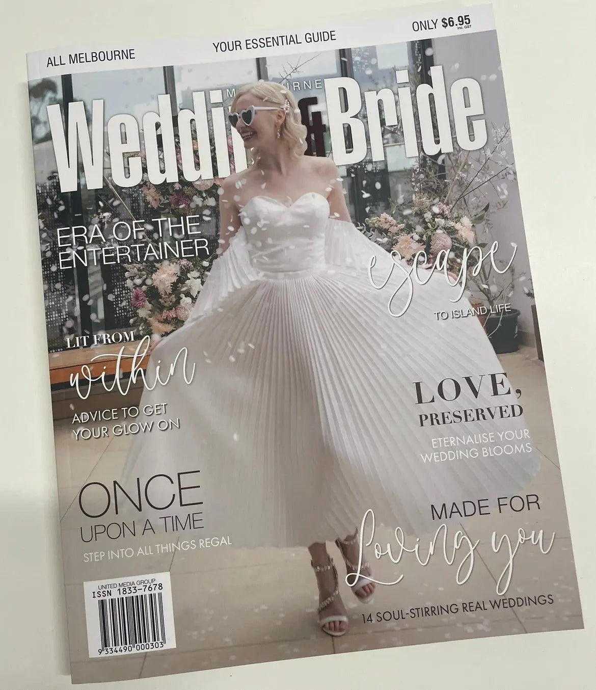 Divine Bridal is Featured in Melbourne Wedding & Bride Magazine - Divine Bridal