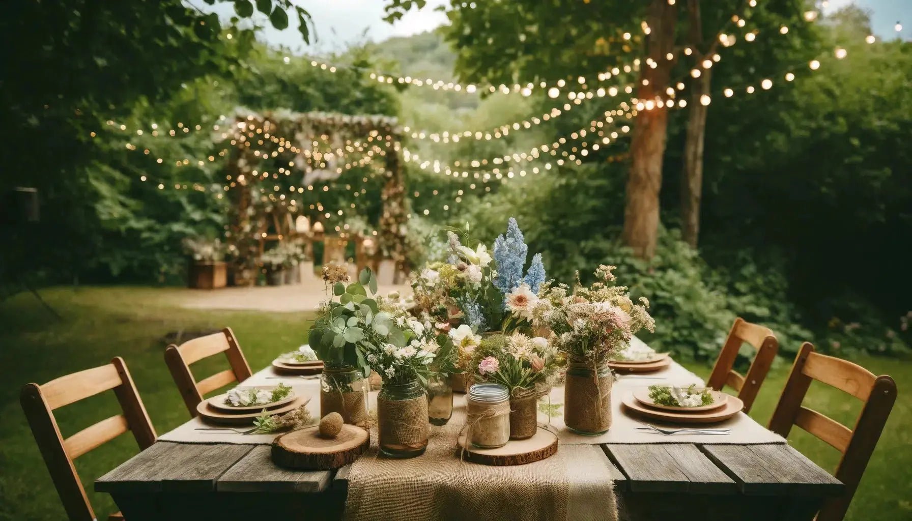 Planning a Rustic Wedding: Tips and Ideas - Divine Bridal