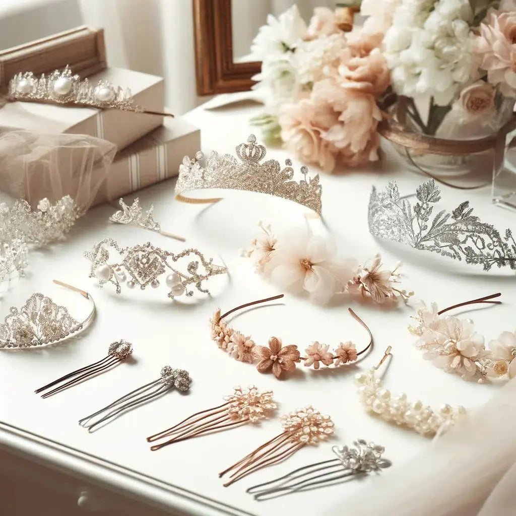 The Perfect Bridal Hair Accessories: From Veils to Tiaras - Divine Bridal