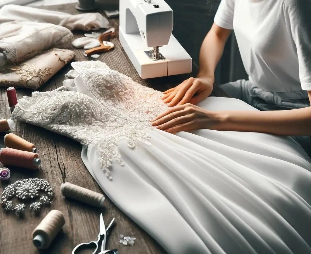 The Process of Making Your Wedding Dress: From Concept to Creation - Divine Bridal