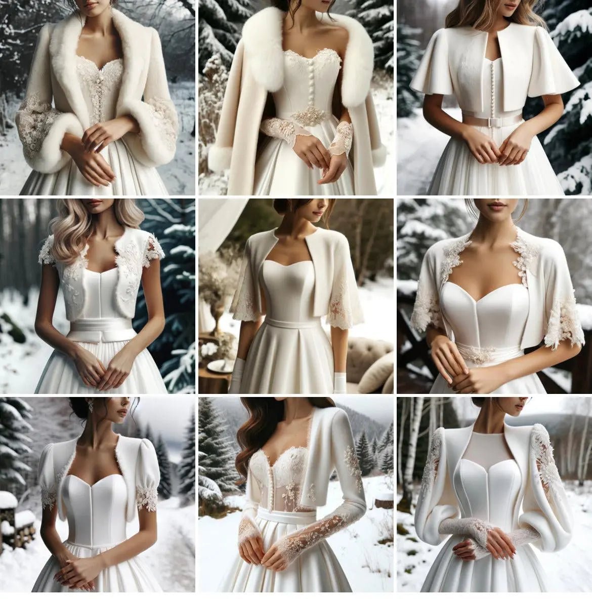 Winter Coats and Fur: The Hottest Trends for Winter Weddings in 2024 - Divine Bridal