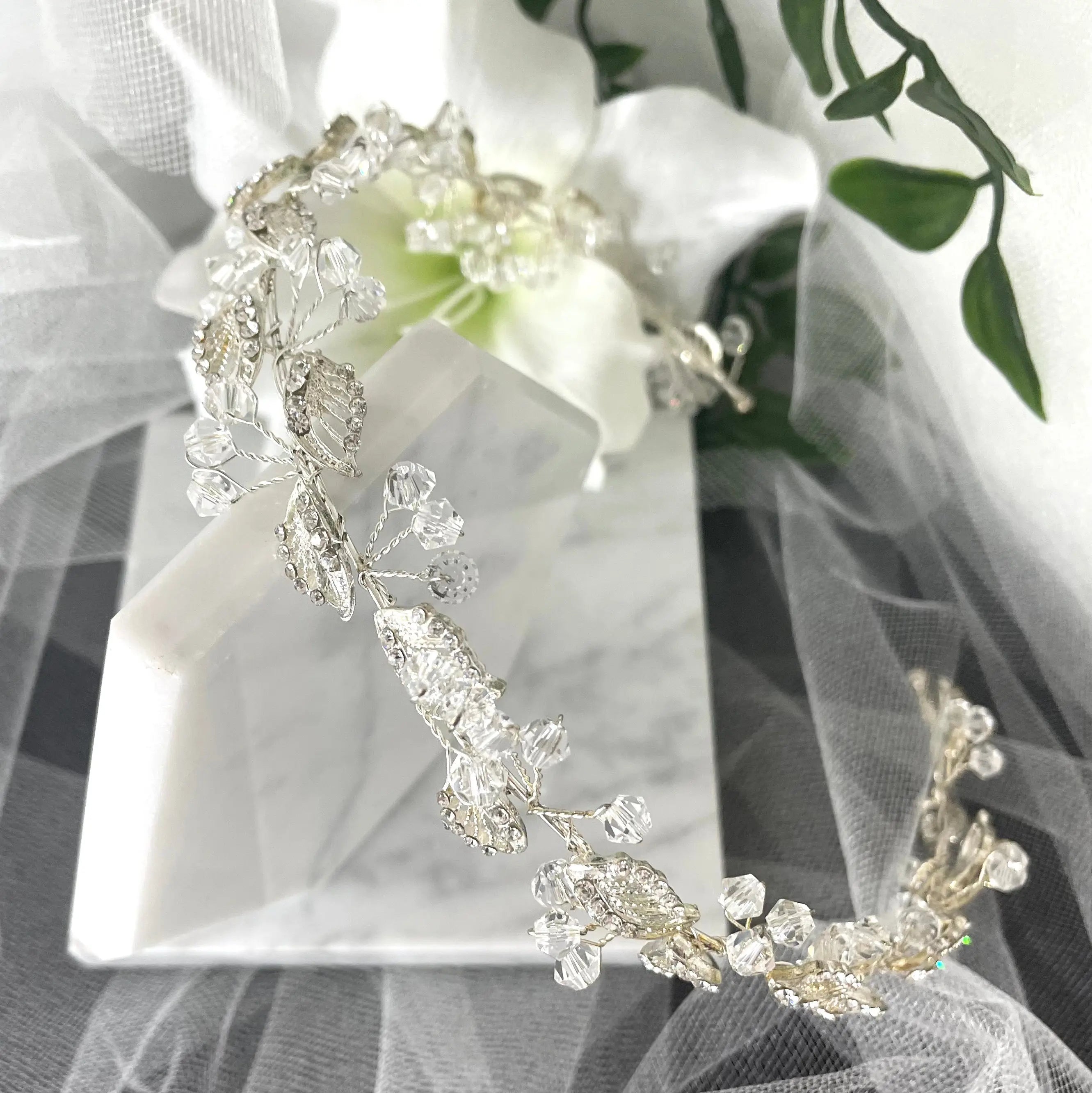 Grace headband Divinebridal