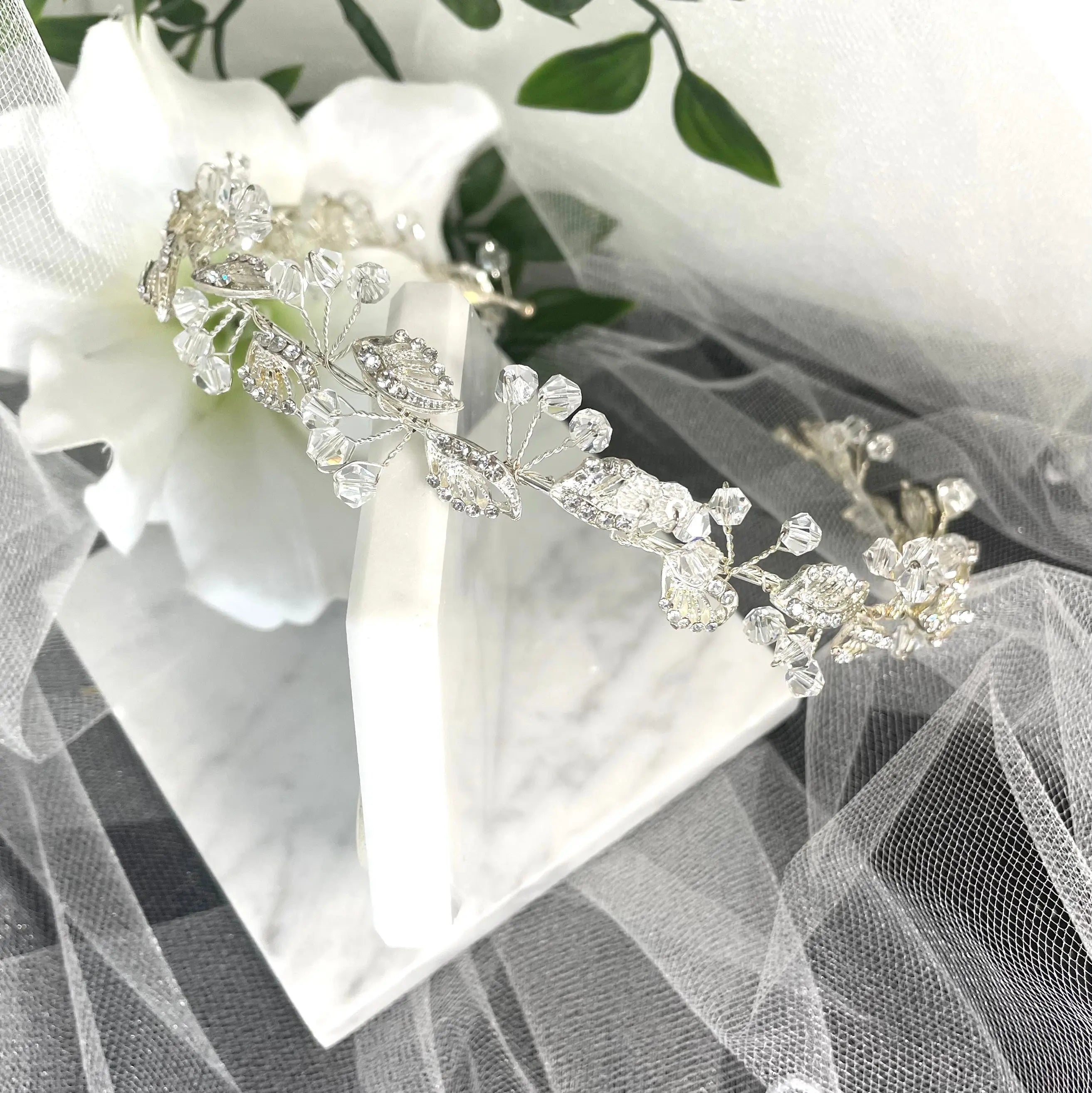 Grace headband Divinebridal