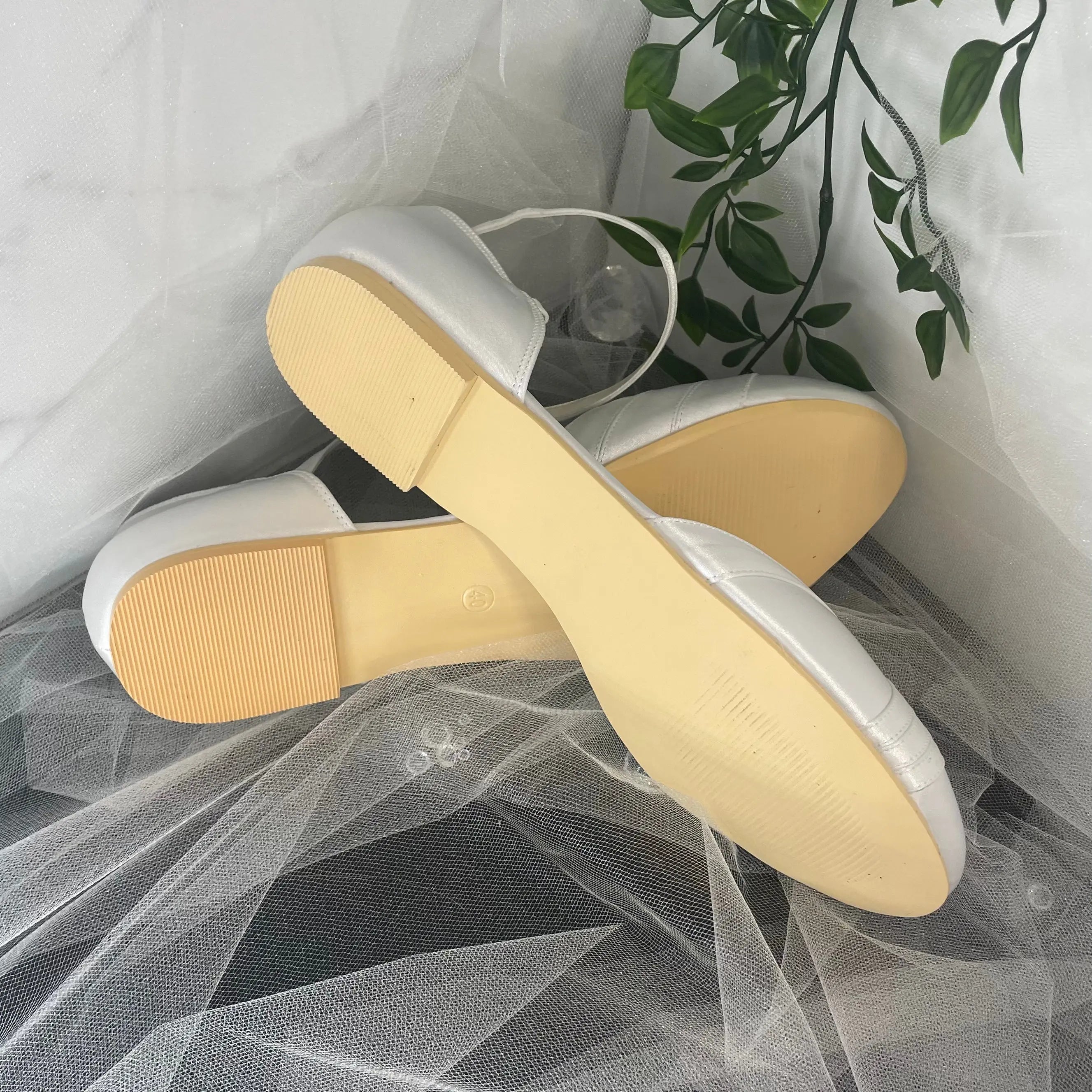 Jewel Flat Shoes Divinebridal