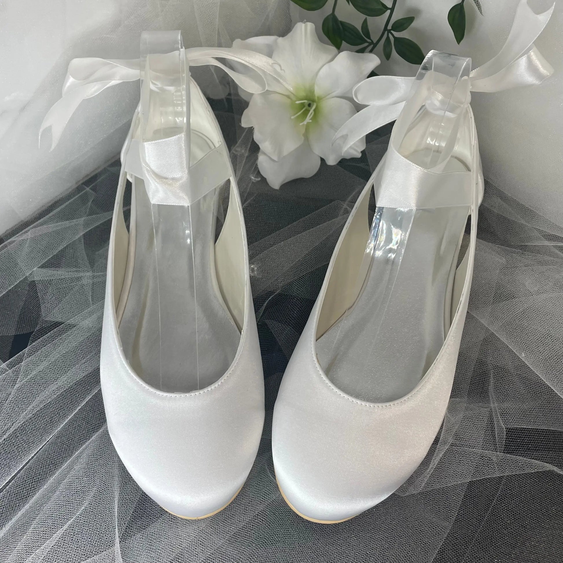 Peggy ballet style flat shoes Divine Bridal