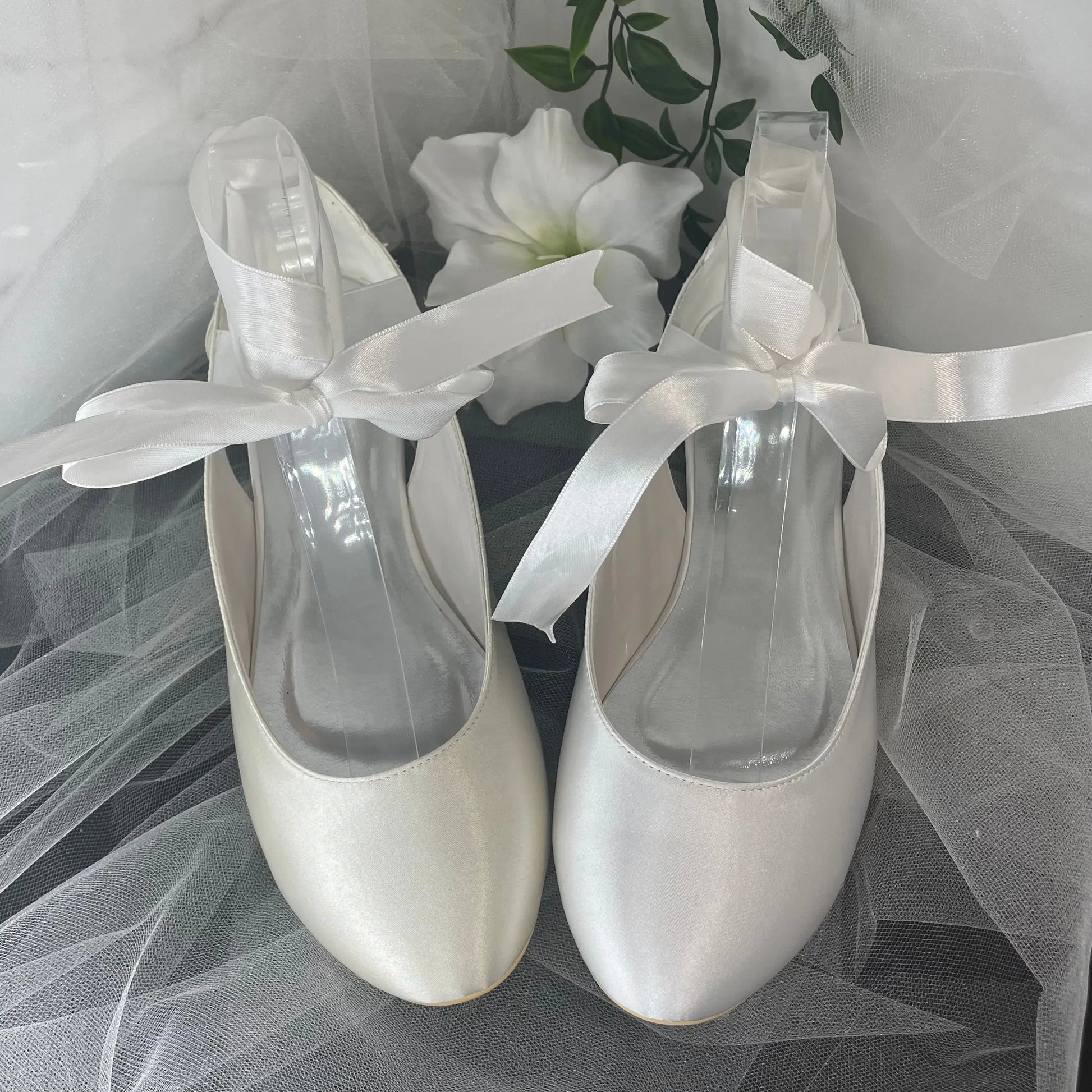 Peggy ballet style flat shoes Divine Bridal
