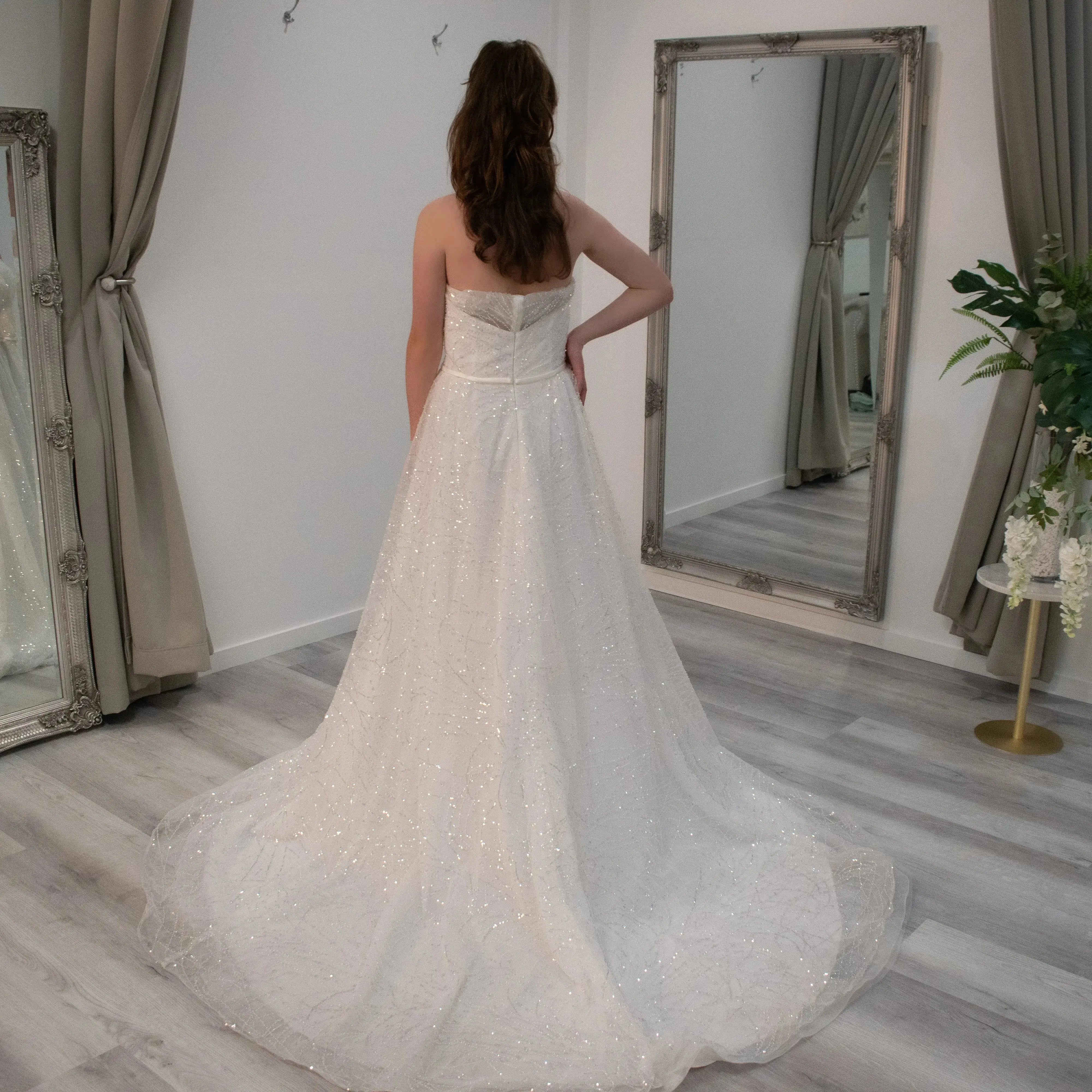 Bella Bridal Gown - Beaded Wedding Dress - Divine Bridal