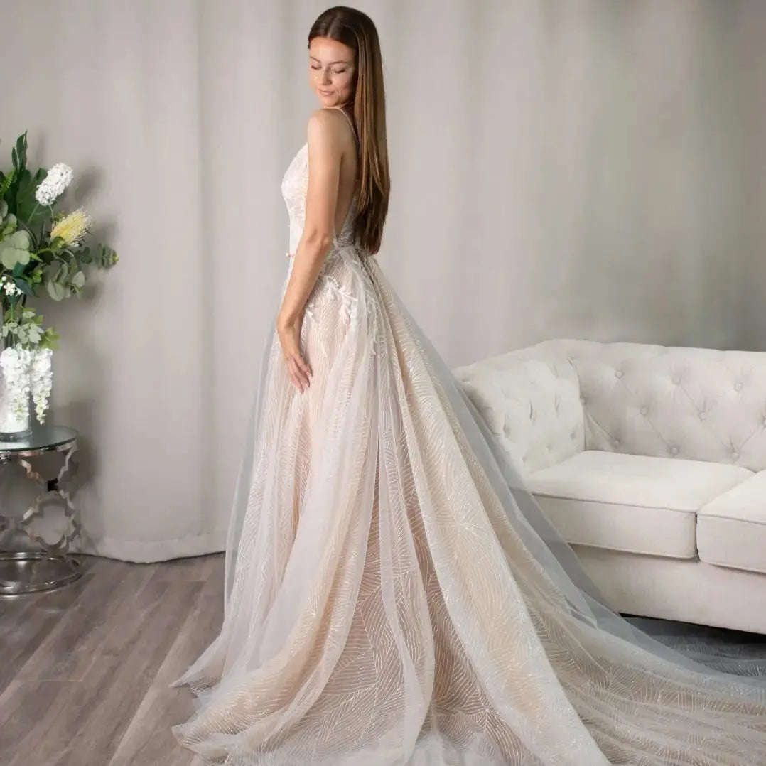 Claire's Autumn Wedding Ball Gown - Divine Bridal