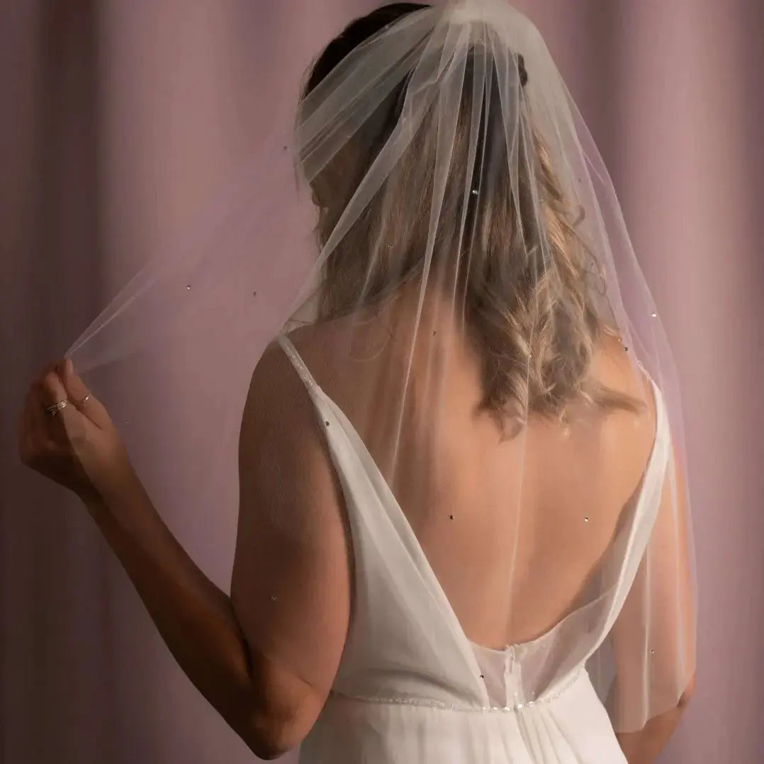 Juni Diamanté Veil - Divine Bridal