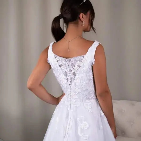 Miranda Debutante Dress: A - line Elegance - Divine Bridal