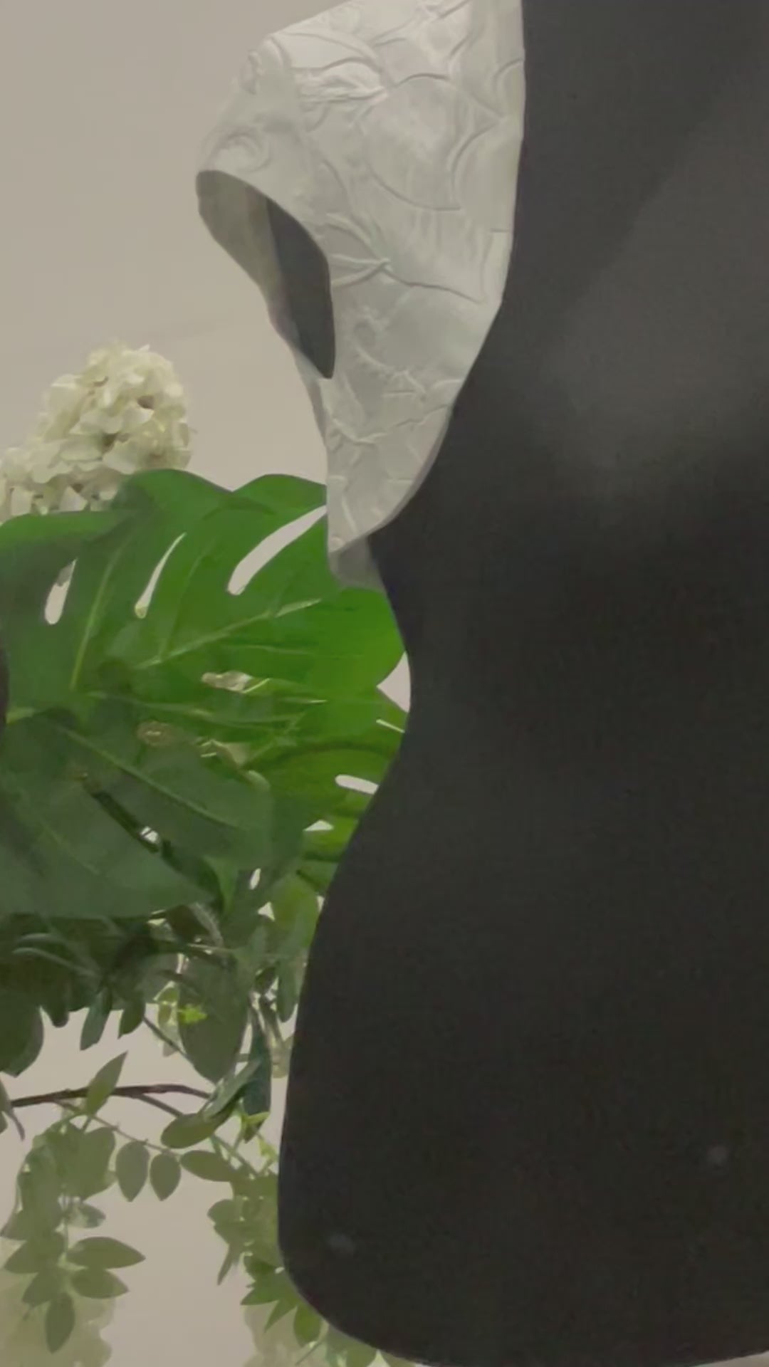 Showcase video of the Gemma Bolero Jacket, displaying the elegant cap sleeve design and various custom fabric options, ideal for brides seeking a unique wedding style.